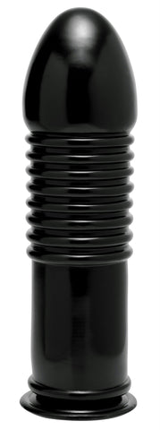 The Enormass - Ribbed Plug With Suction Base
