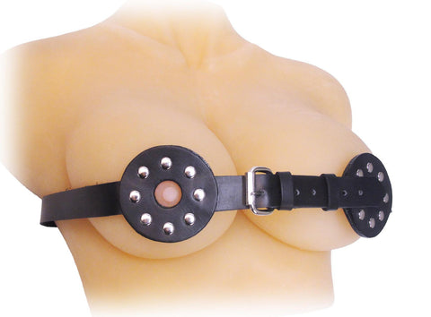 Studded Spiked Breast Binder with Nipple Holes