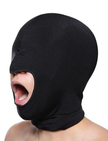 Blow Hole Open Mouth Spandex Hood