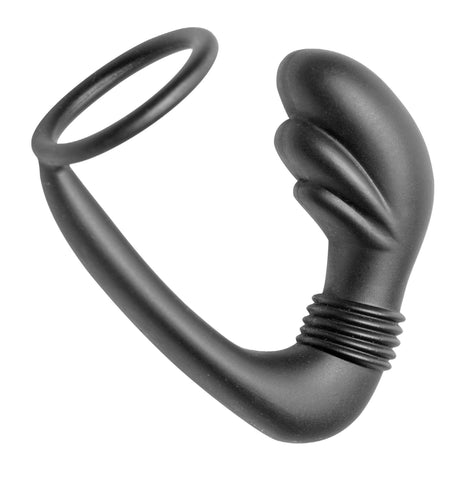 Cobra Silicone P-Spot Massager and Cock Ring