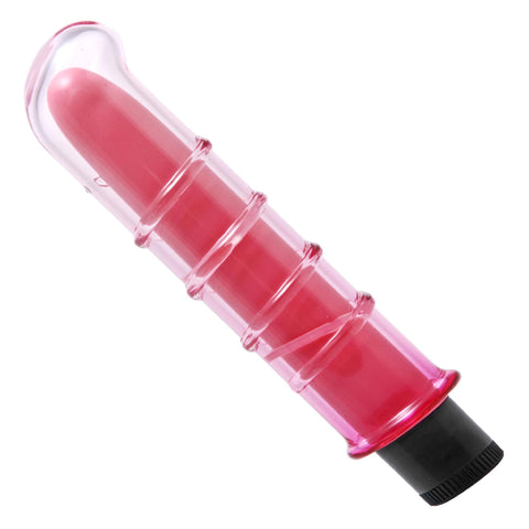 Blushing Dervish Vibrating Double Layered Glass Dildo