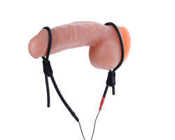 Vigor II Cock and Ball Ties and Frenum Electro Stimulator