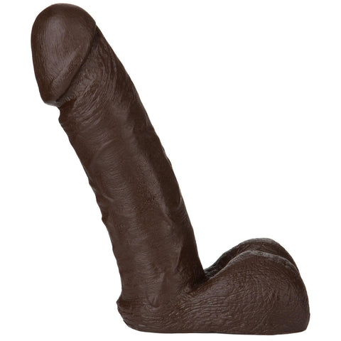 Vac-U-Lock 8 Inch Realistic Black Cock