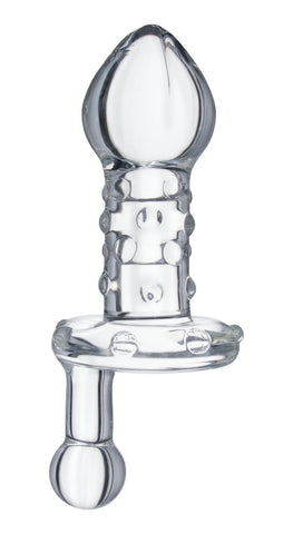 Lila Glass Plug